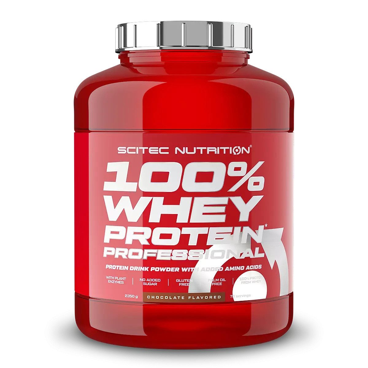 Scitec Nutrition Scitec 100 Whey Professional 2350g - Vanilla Pulver, 2.35 g, Pulver