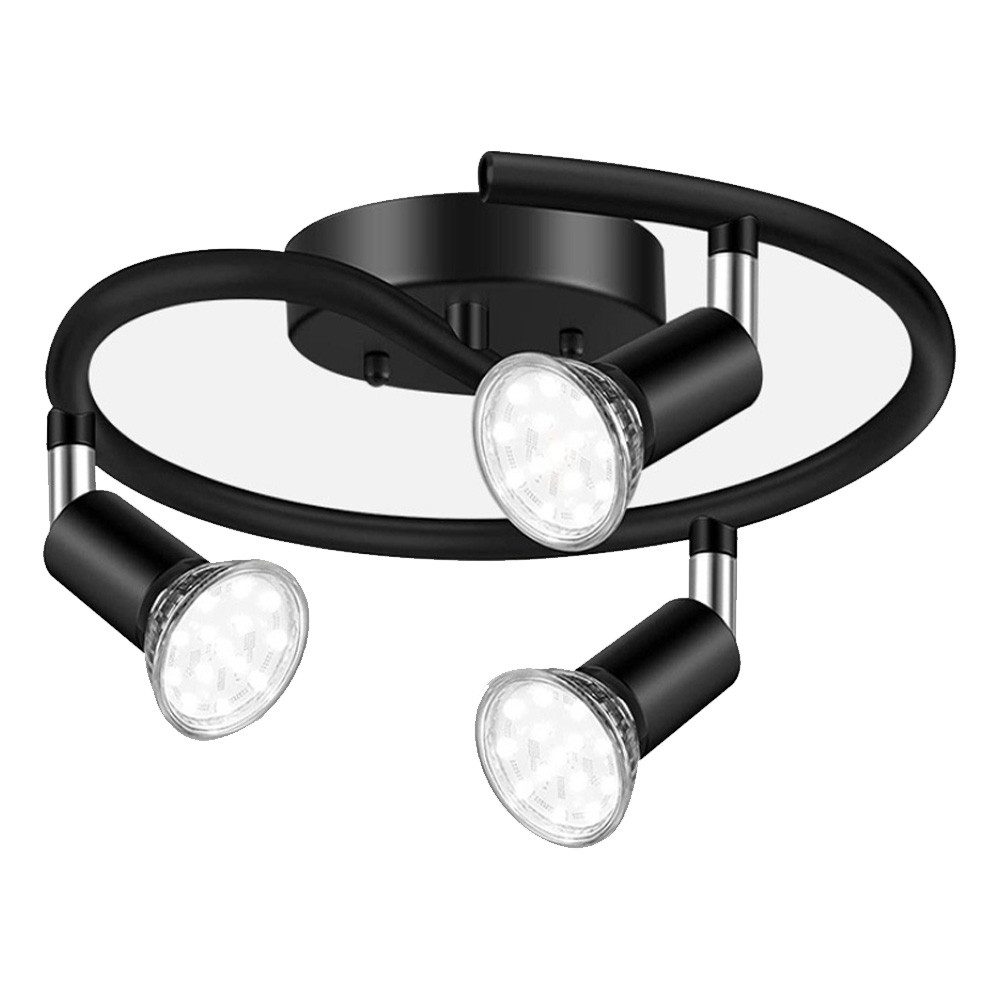 BlingBin Deckenleuchten Deckenstrahler 3 Flammig, LED günstig online kaufen