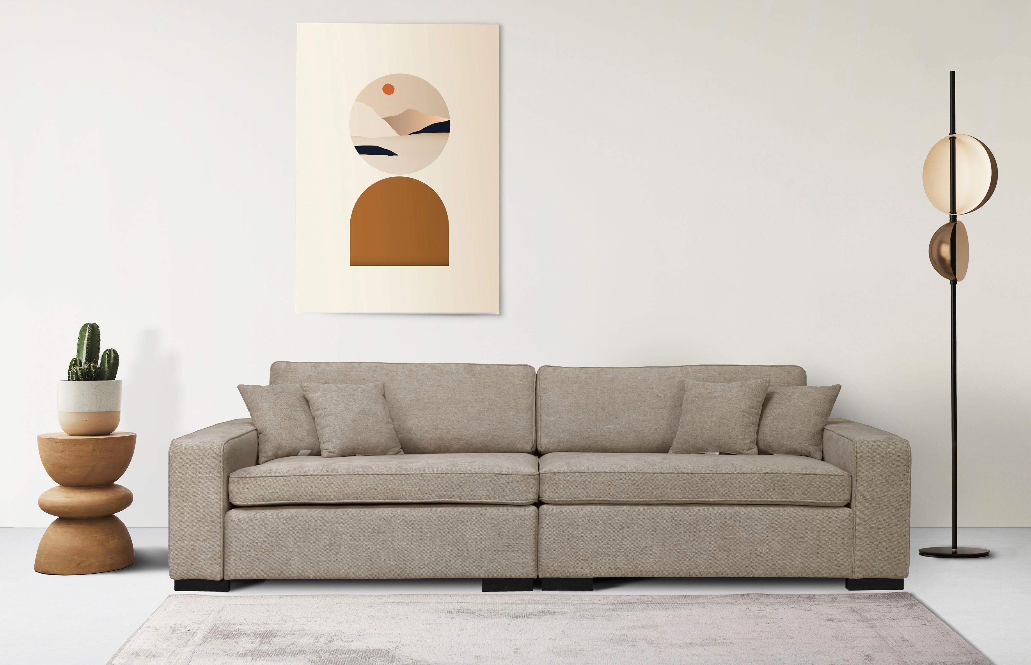 Home affaire 2-Sitzer Skara XXL, Lounge-Sofa günstig online kaufen