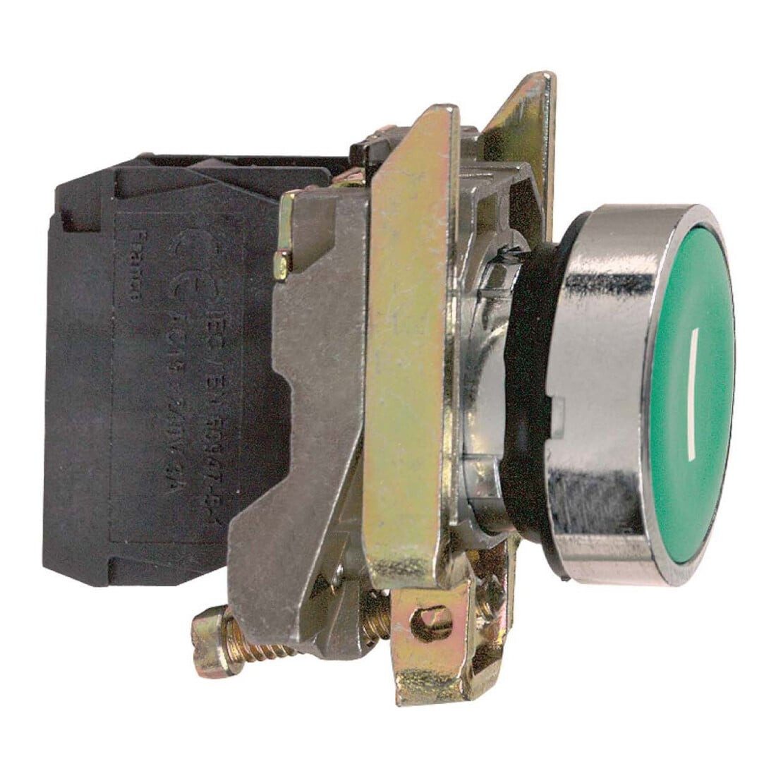 Schneider Electric Schalter Schneider Electric Drucktaster flach, gn, 1S XB4BA31