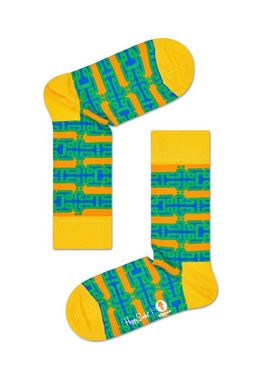 Happy Socks Freizeitsocken Happy Socks ANDY WAHLOO GIFT SET 3PACK SXHAS080100 Mehrfarbig