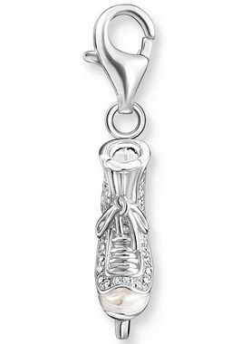 THOMAS SABO Charm-Einhänger Schlittschuh, 1907-041-14, mit Zirkonia (synth)