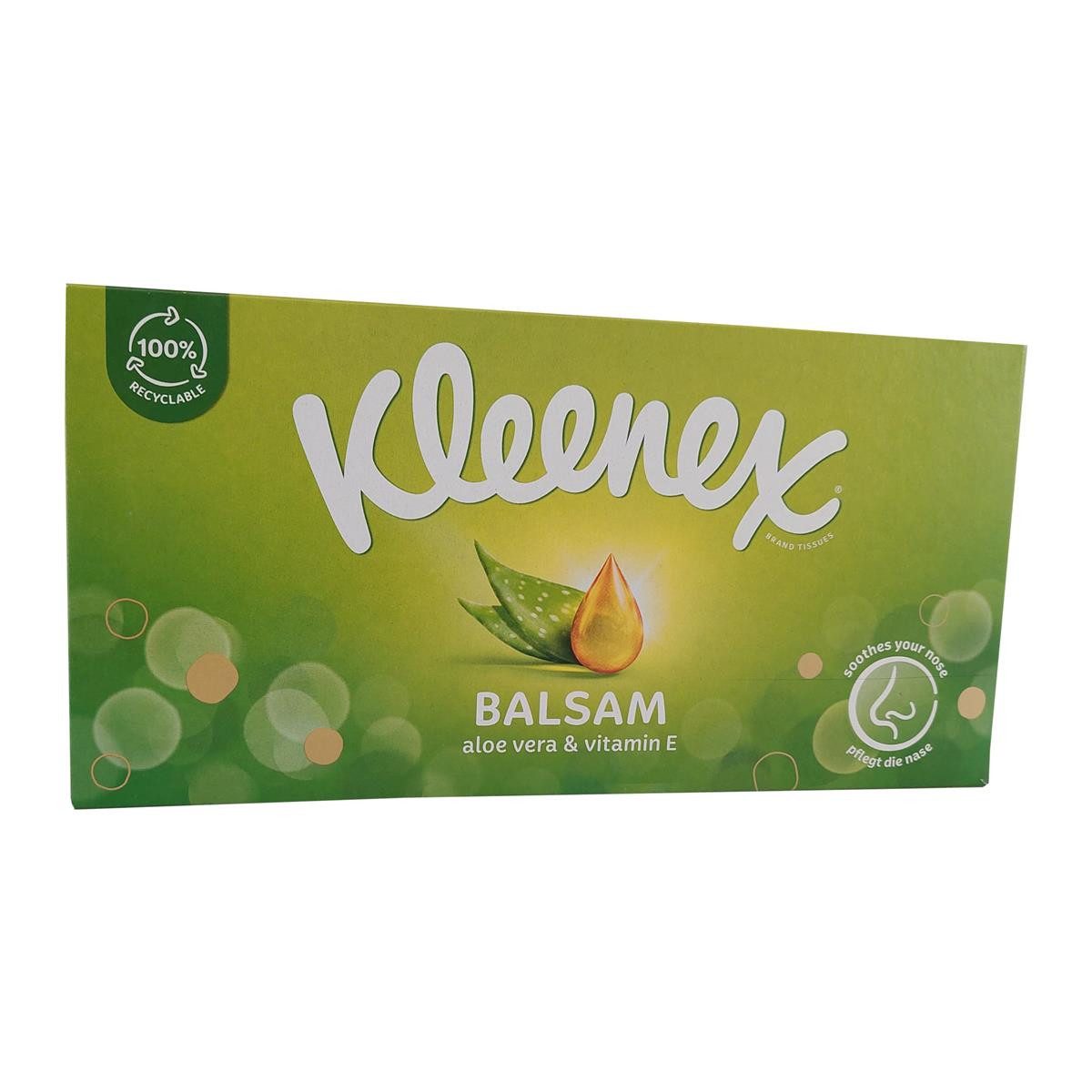 KLEENEX Organisationsmappe Kleenex® Taschentücher balsam 56 Tücher