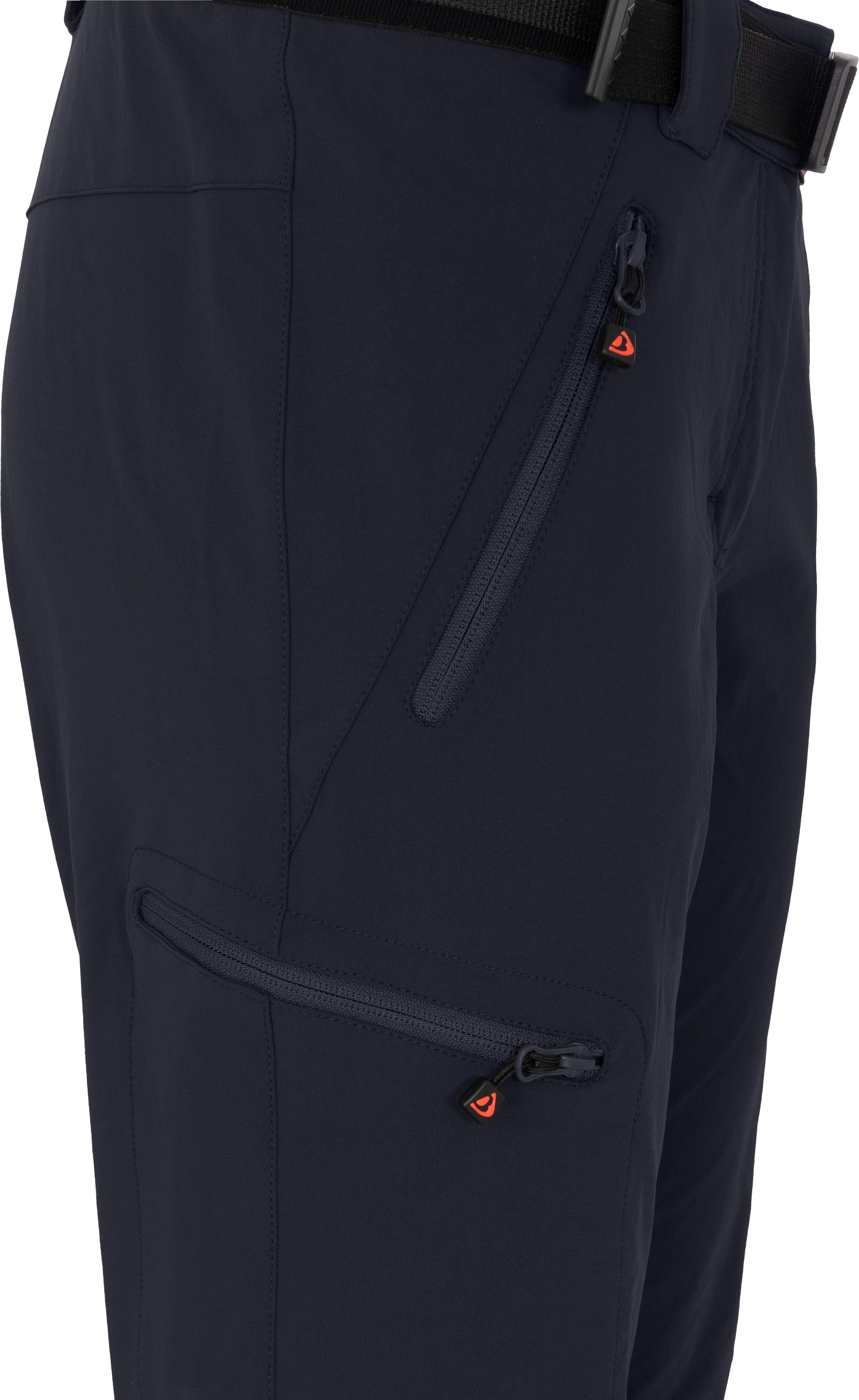 Bergson Outdoorhose TUULIKKI COMFORT Damen Softshellhose, wasser-& windabweisend, elastisch, Kurzgrößen, N