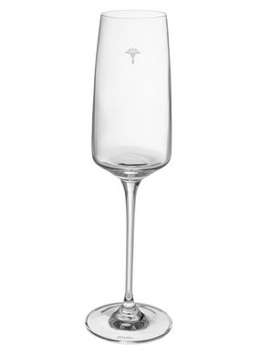 JOOP! Sektglas JOOP! LIVING - SINGLE CORNFLOWER Champagnerglas 2er Set, Glas