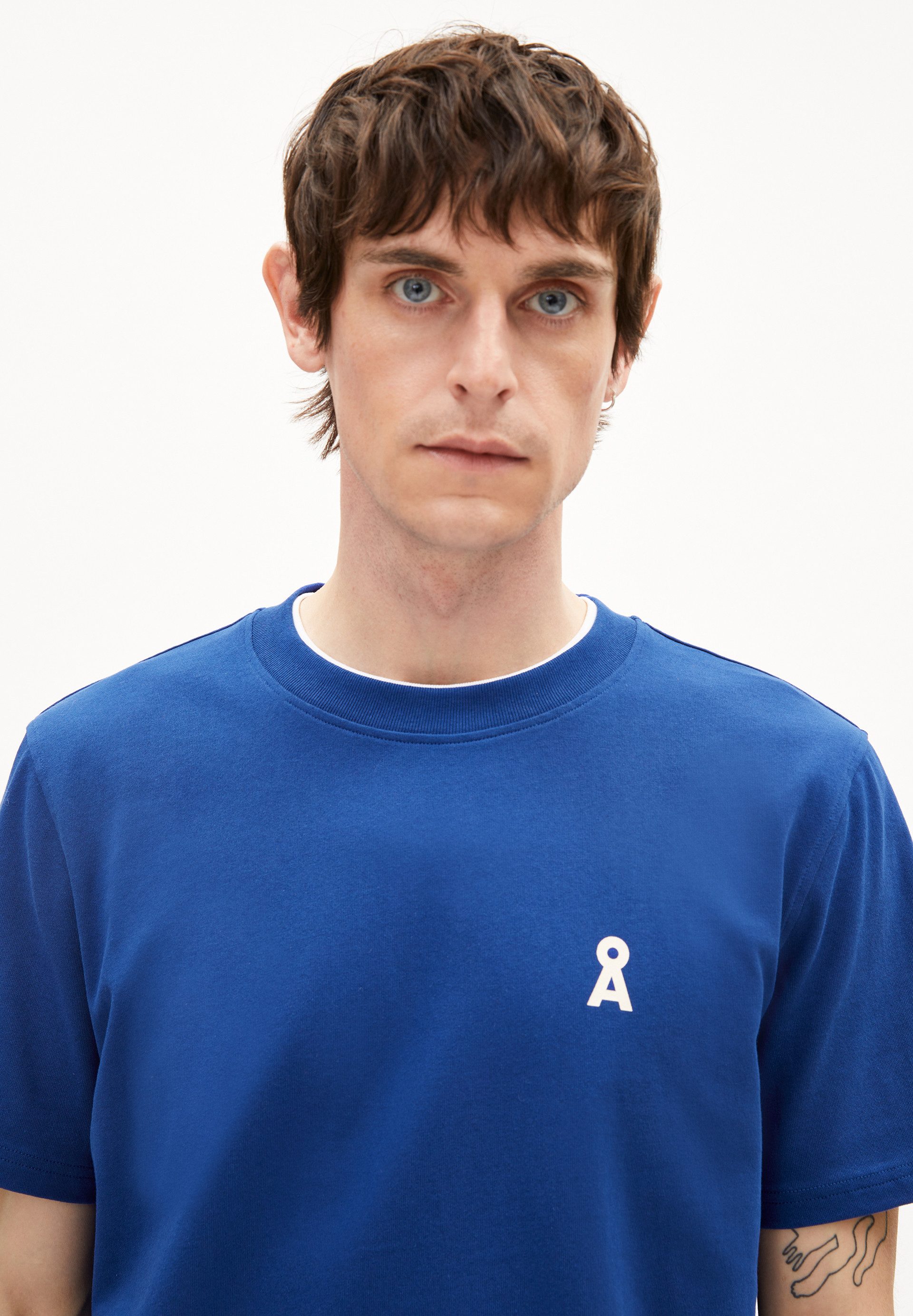 Armedangels Print-Shirt MAARKOS CHANGEMAKERS T-Shirt aus Bio-Baumwoll Mix Relaxed Fit