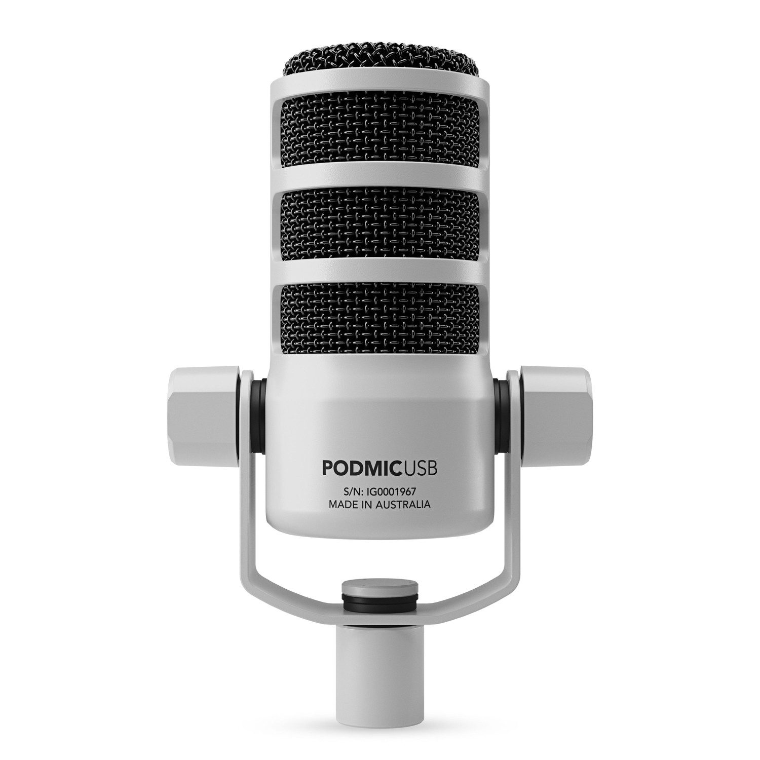 RØDE Mikrofon Rode Mikrofon Podmic USB Weiss (Set), hochwertiges Mikrofon