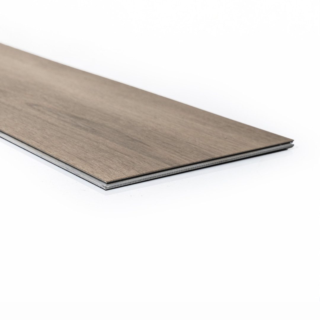 Mega-Holz Designboden Klickvinyl in Holzoptik PREMIUM PVC Vinylboden mit Trittschalldämmung, Packung, 1 Packung = 4 Muster, Wasserfest und für Fußbodenheizung & Feuchträume geeignet (Muster)