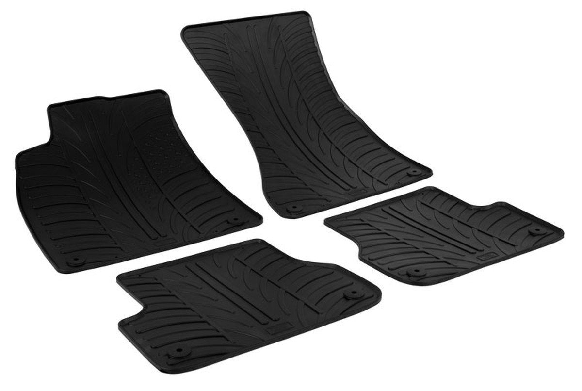 AZUGA Auto-Fußmatten Gummi-Fußmatten passend für Audi A6 ab 2011 (4G)/Audi A7 Sportback ab, für Audi A6,A7 Allroad,Avant,4-türer Stufenheck,5-türer Sportback