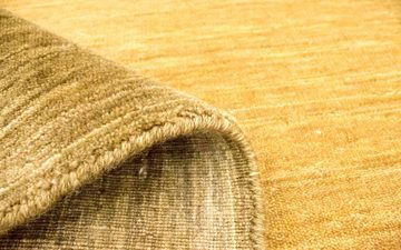 Wollteppich Loribaft Teppich handgewebt mehrfarbig, morgenland, rechteckig, Höhe: 15 mm, Kurzflor