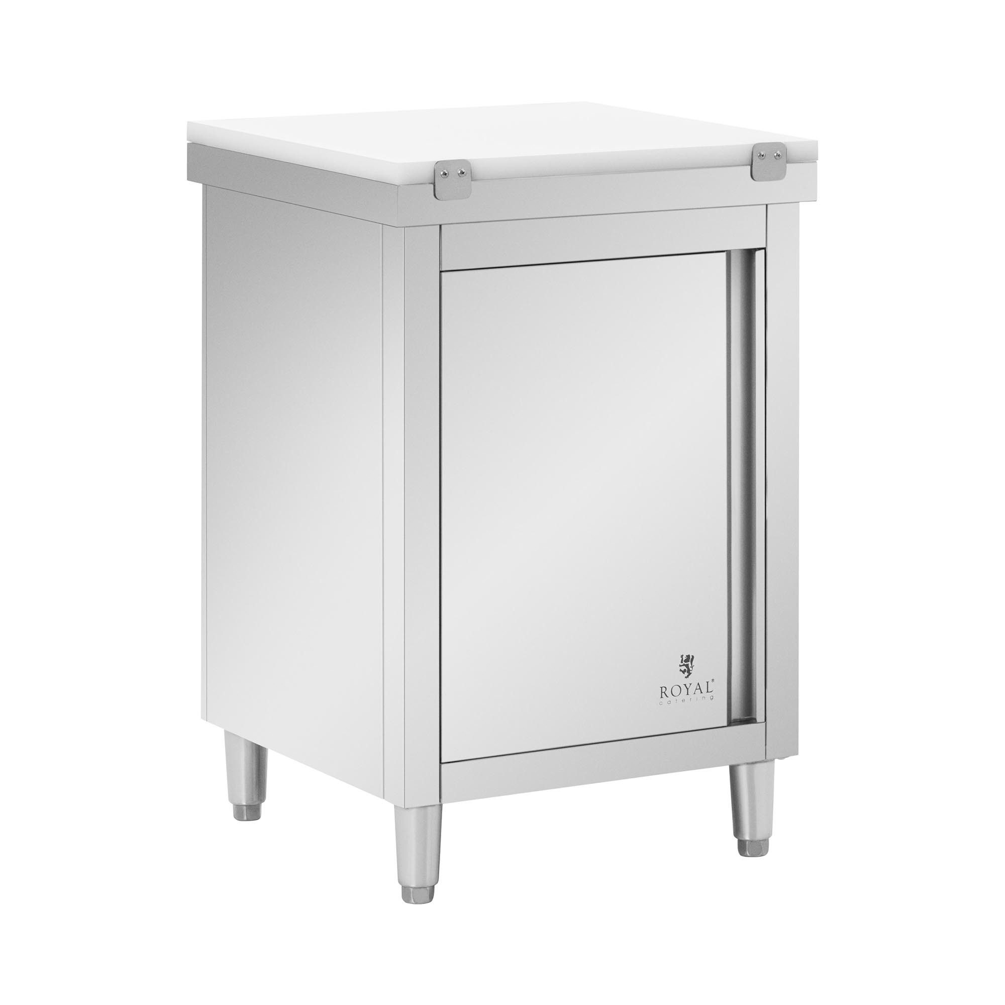 Royal Catering Arbeitstisch Arbeitsschrank mit Schneidplatte günstig online kaufen