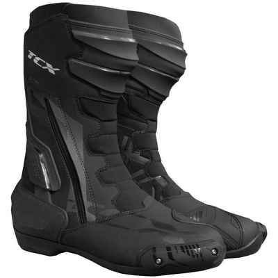 TCX TCX S-TR1 Motorradstiefel Herren schwarz 41 Motorradstiefel (Packung, Antistatische und Öl- und Benzinfeste Sohle)