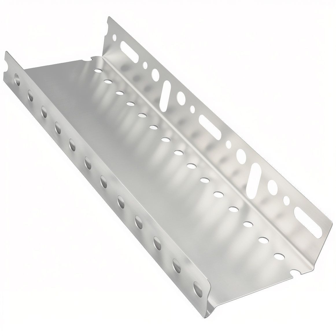 doitBau Abschlussprofil 10 Profile Alu Sockelschiene/ Sockelprofil 40mm je 2m (10-St)