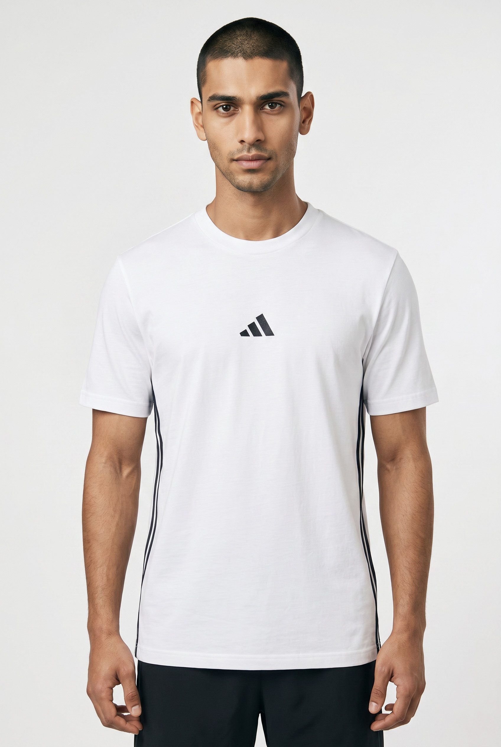 adidas Sportswear T-Shirt ESSENTIALS 3-STREIFEN SINGLE JERSEY mit Rundhalsausschnitt, aus Baumwolle, weiches Single Jersey. Reduzierter Preis € 20,99. Unverbindliche Preisempfehlung € 28,00