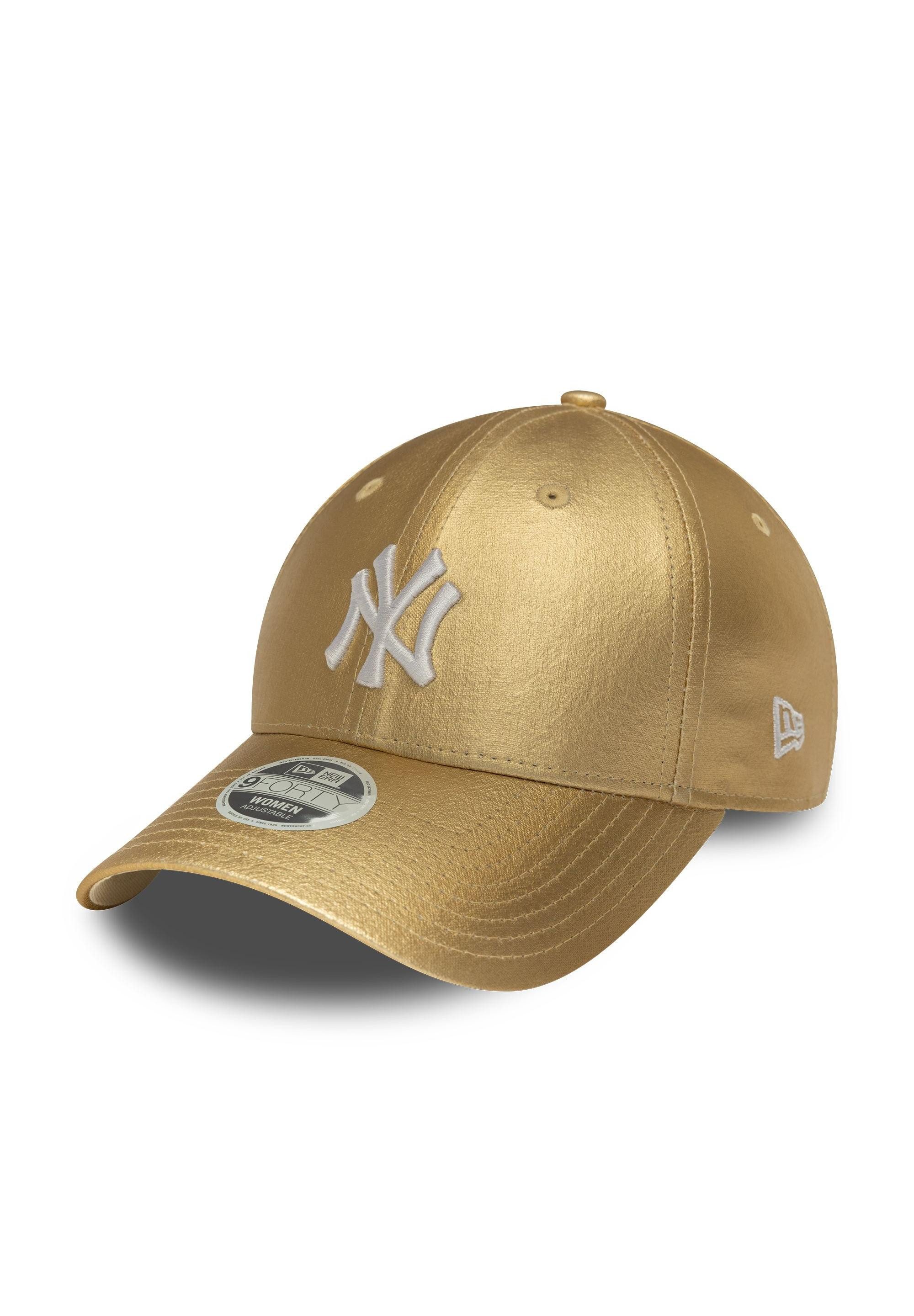New Era Baseball Cap New York Yankees New Era Metallic 9Forty Women Cap Gold (1-St)