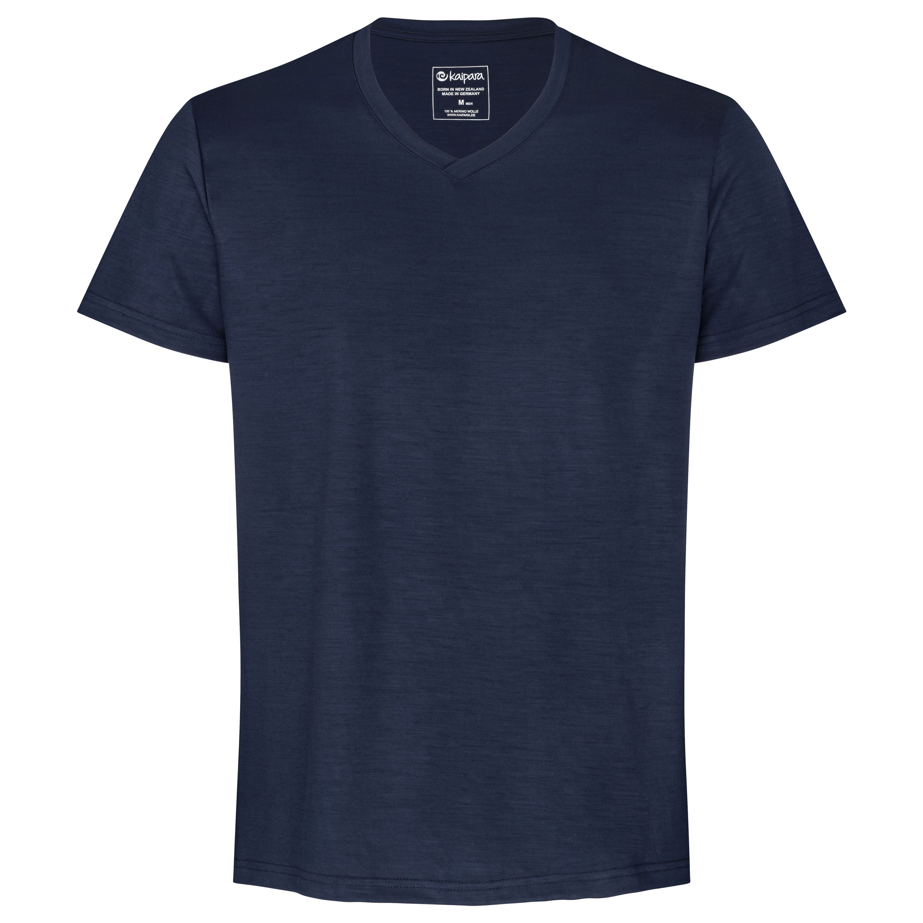 V-Shirt URBAN LIMITED Merino Shirt Herren Regular V-Neck 200 warm