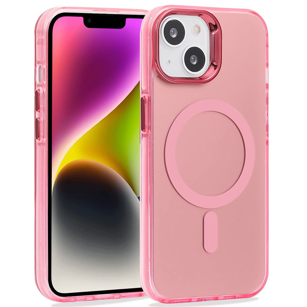 FITSU Handyhülle Schutzhülle für iPhone 14 Hülle Cover Case Handyhülle 6,1 Zoll, Case für iPhone 14 Handyhülle, MagSafe kompatible Hülle Bumper