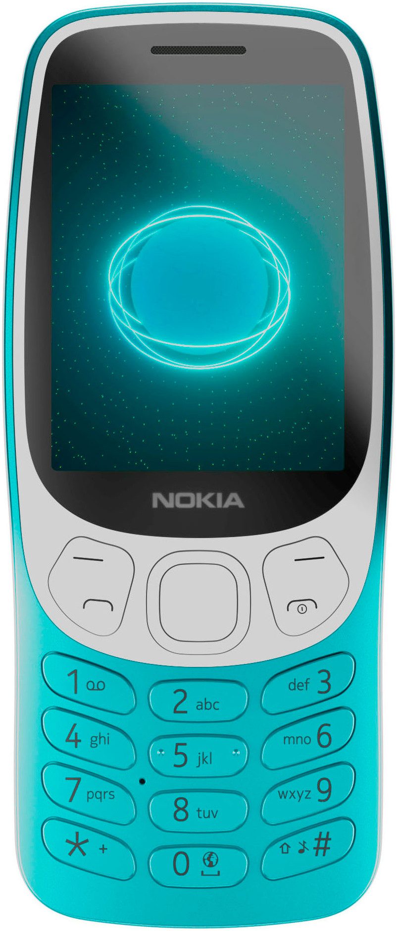 Nokia 3210 4G Handy (6,09 cm/2,4 Zoll, 0,12 GB Speicherplatz, 2 MP Kamera)