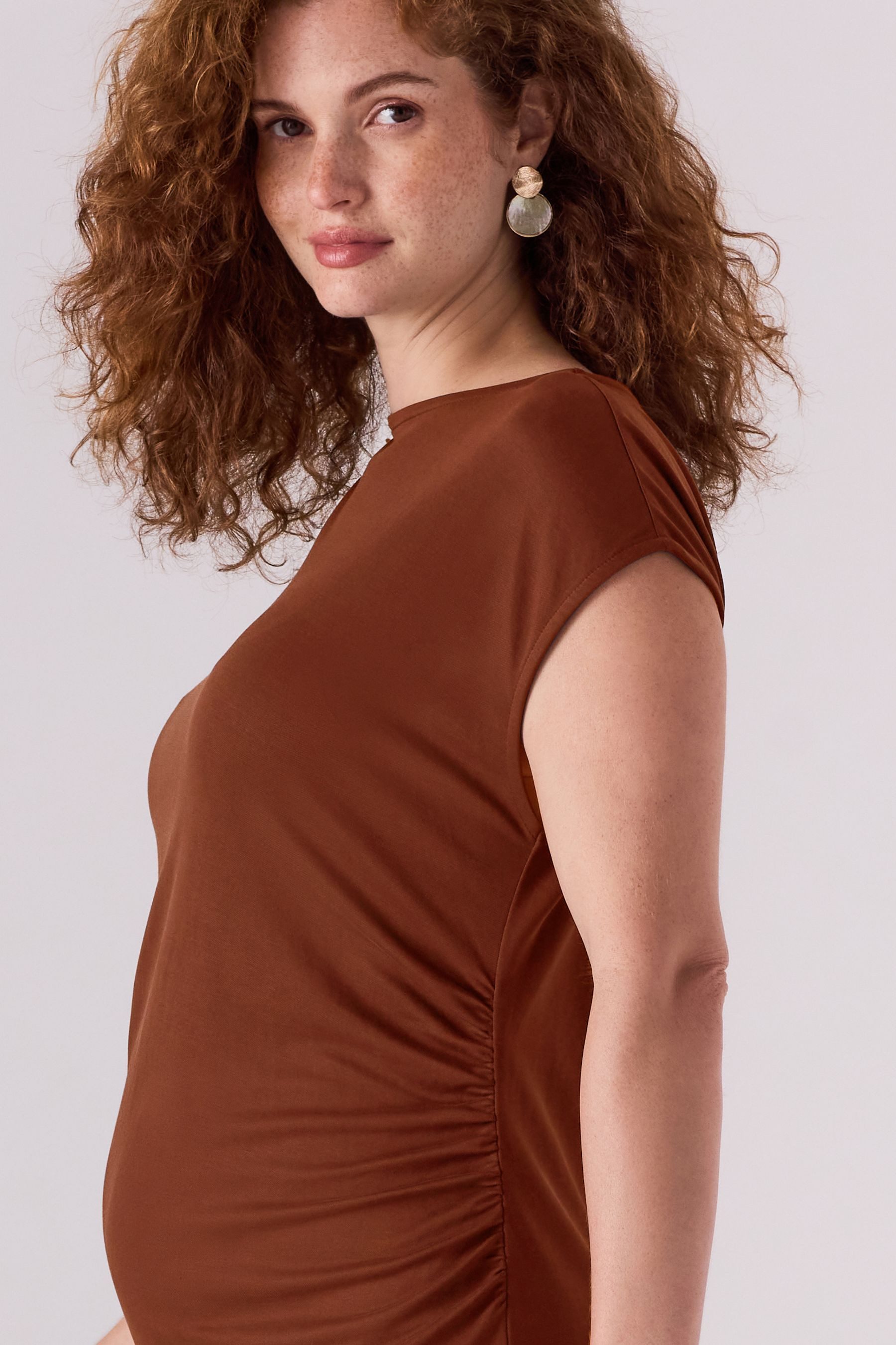 Next Umstandskleid Kurzärmeliges Kleid, Umstandsmode (1-tlg)