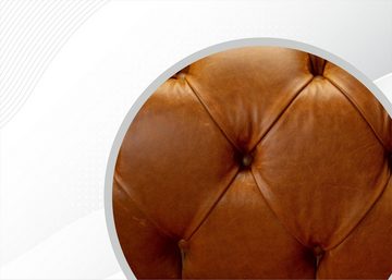 JVmoebel Chesterfield-Sofa, Chesterfield 3 Sitzer Design Sofa Couch 220 cm