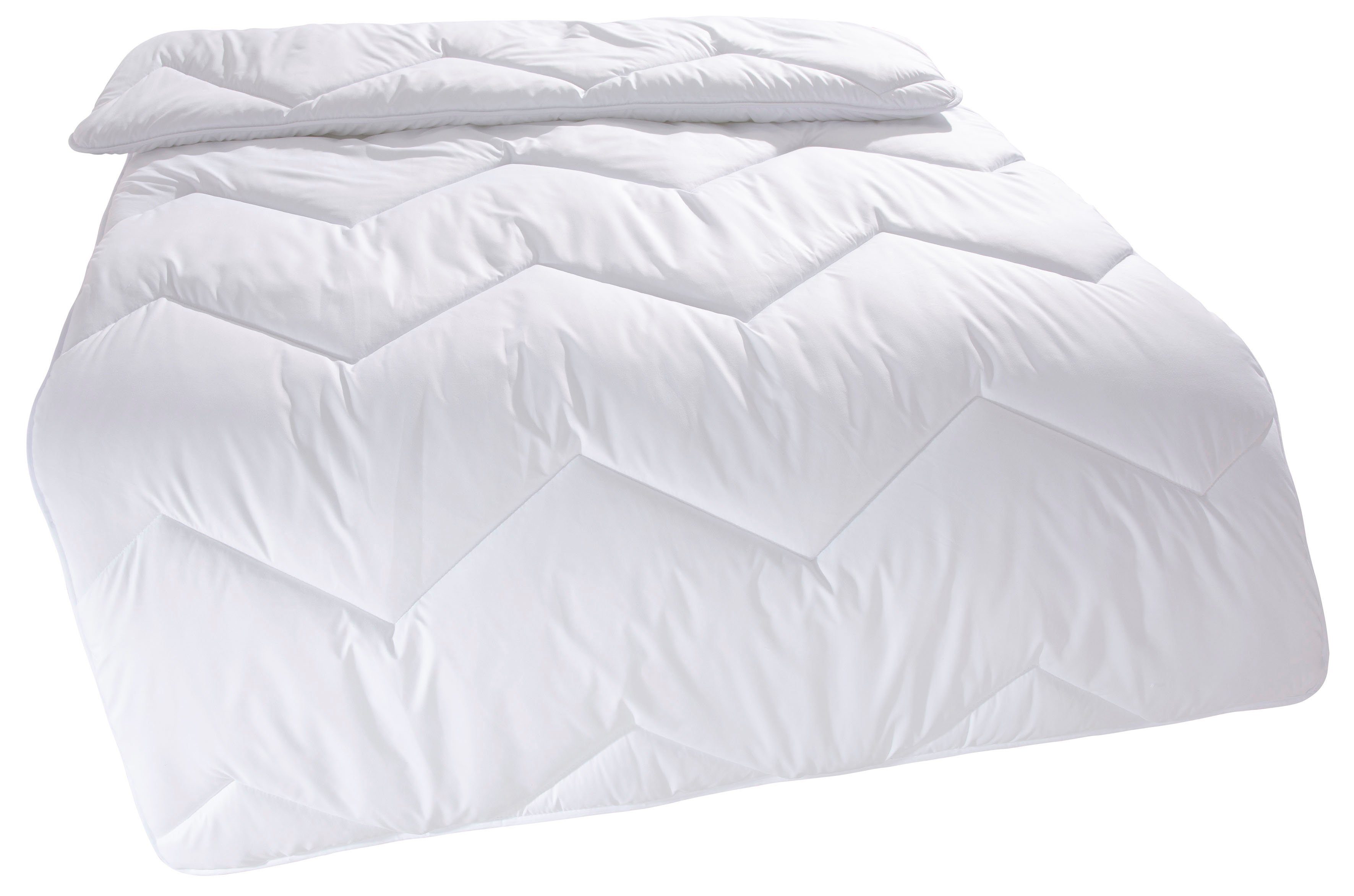 Home affaire Microfaserbettdecke Sartes, Bettdecke 135x200 cm, 155x220 cm, günstig online kaufen