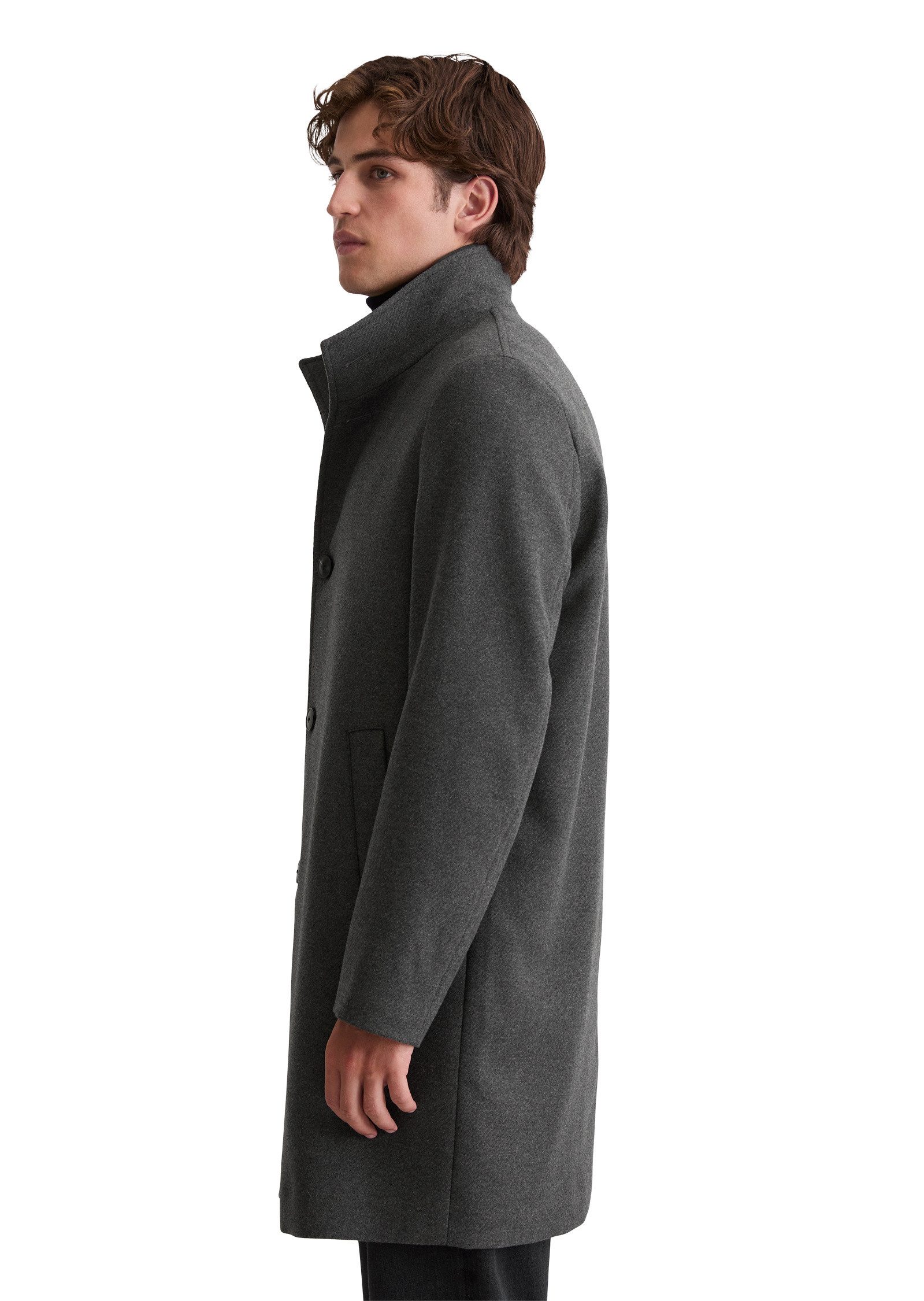 Marc O'Polo Wollmantel mit abnehmbarem Windshield günstig online kaufen