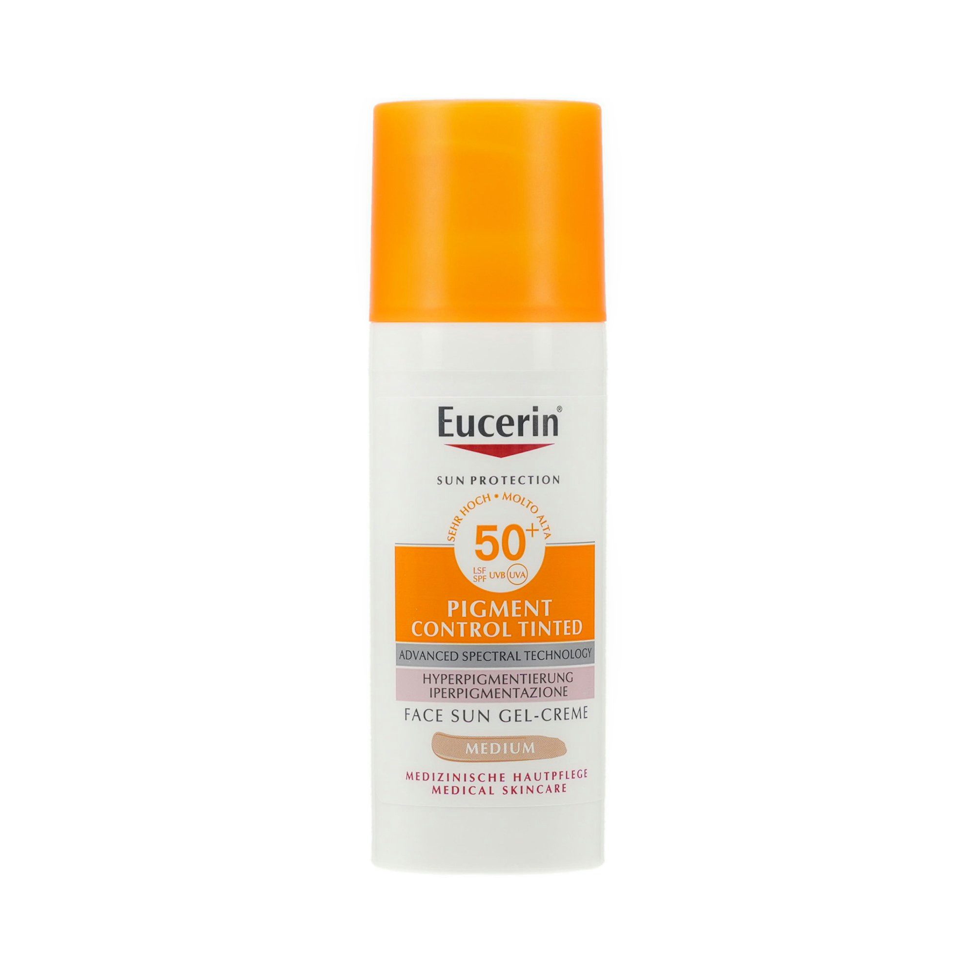 Eucerin Sonnenschutzcreme EUCERIN Sun Fluid Pigment Control mittel LSF 50+ 50ml PZN 17553565 – Bild 2 von 4
