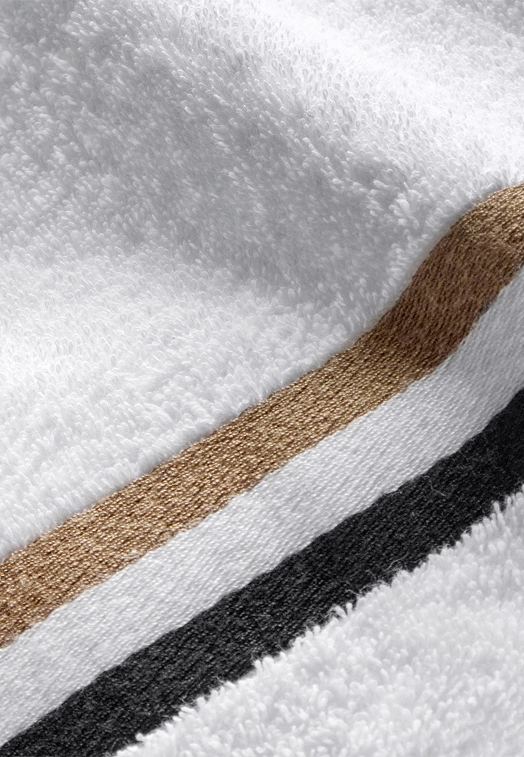BOSS Home Duschtuch BLINEA, Frottier (1-St), mit Label-Applikationen