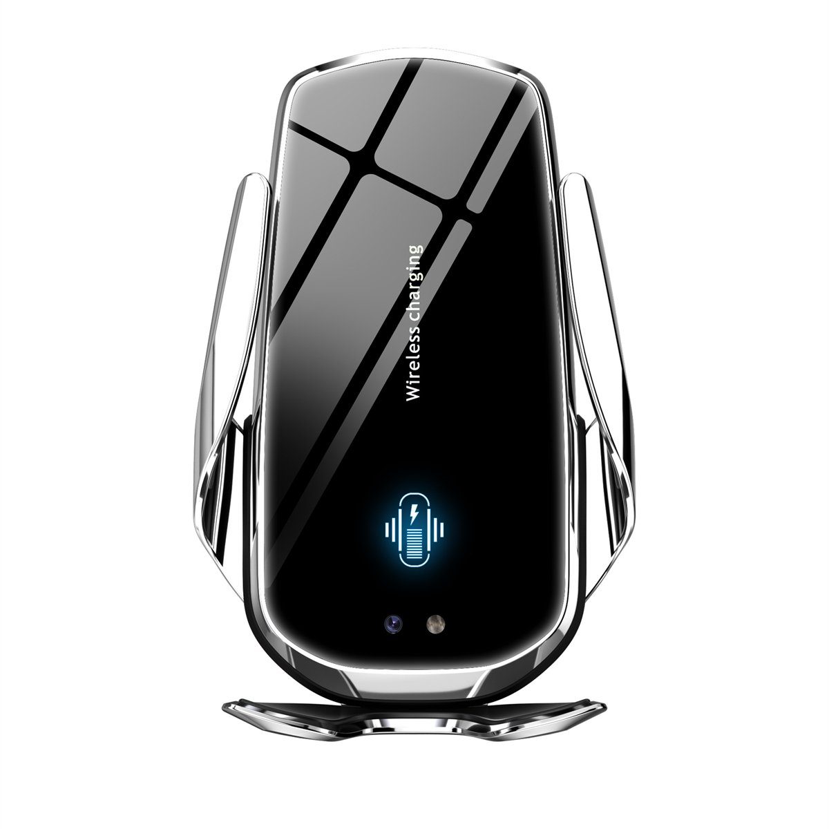 TUABUR 15W kabelloser, starker magnetischer Auto-Handyhalter,  Handy-Halterung, (Mit intelligenter Induktion, elektrischem Öffnen und  Schließen)