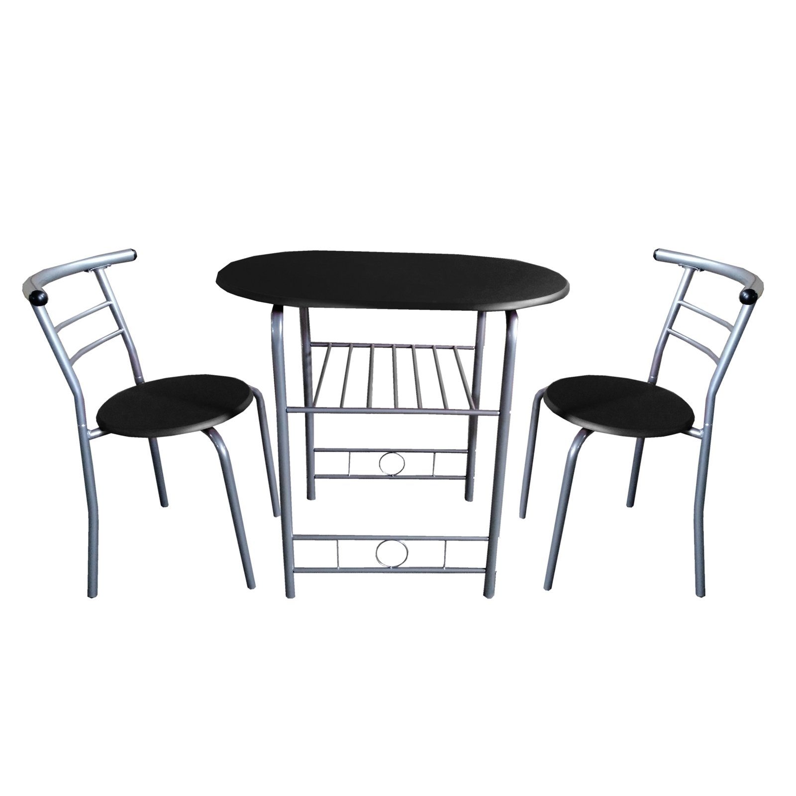 HTI-Line Küchentisch Tischgruppe Merit, Tischgruppe Schwarz