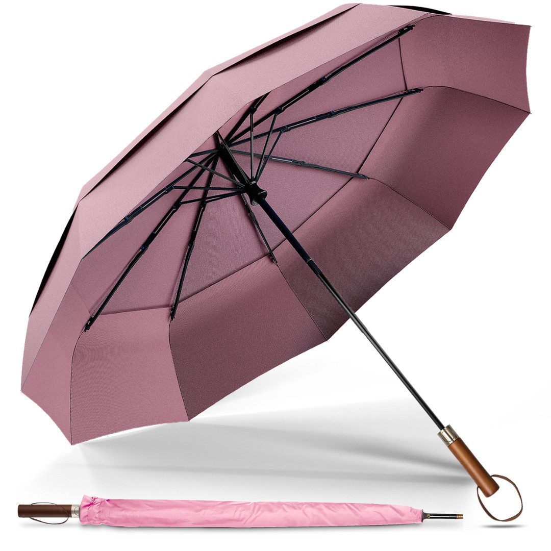 Logan & Barnes Taschenregenschirm Amsterdam, Sturmfest - zertifizierter Tef günstig online kaufen