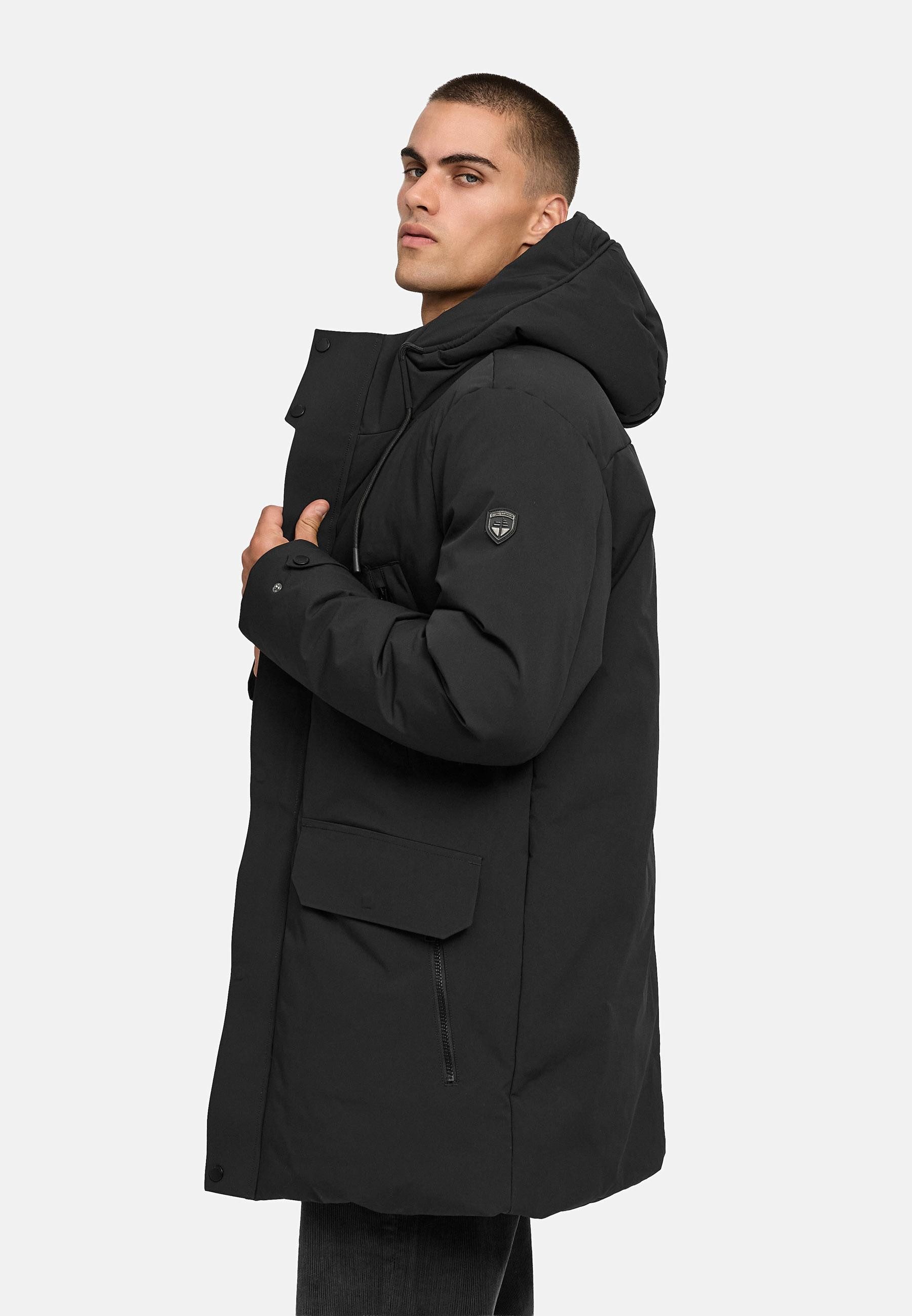 Stone Harbour Wintermantel Kitraan XX Langer Herren Winterparka mit zahlreichen Taschen