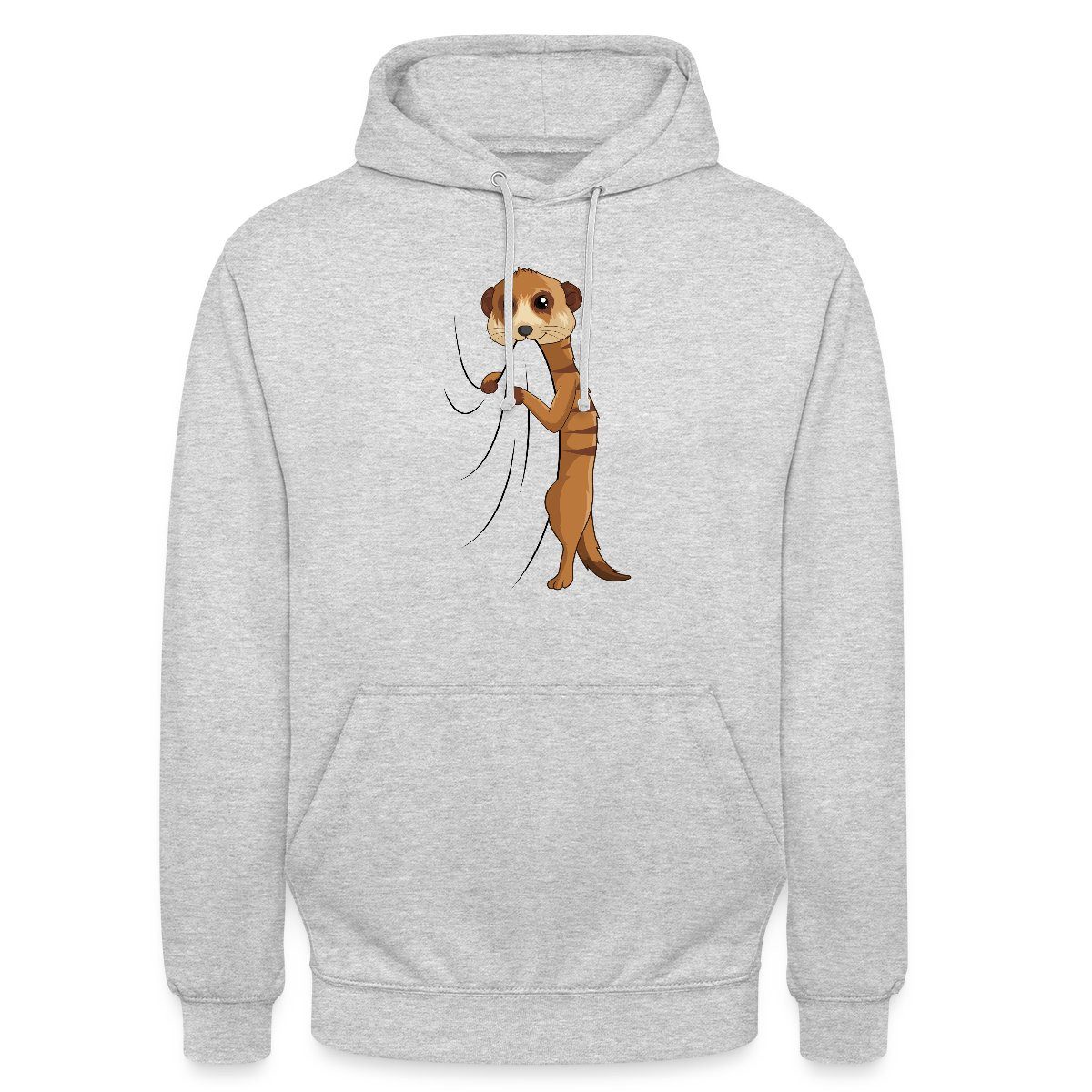 Hoodie Süßes Erdmännchen Geschenkidee Unisex Hoodie
