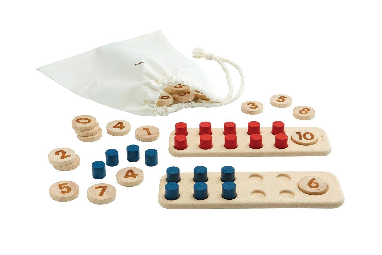 Plantoys Lernspielzeug Zehnerrahmen Unit Link