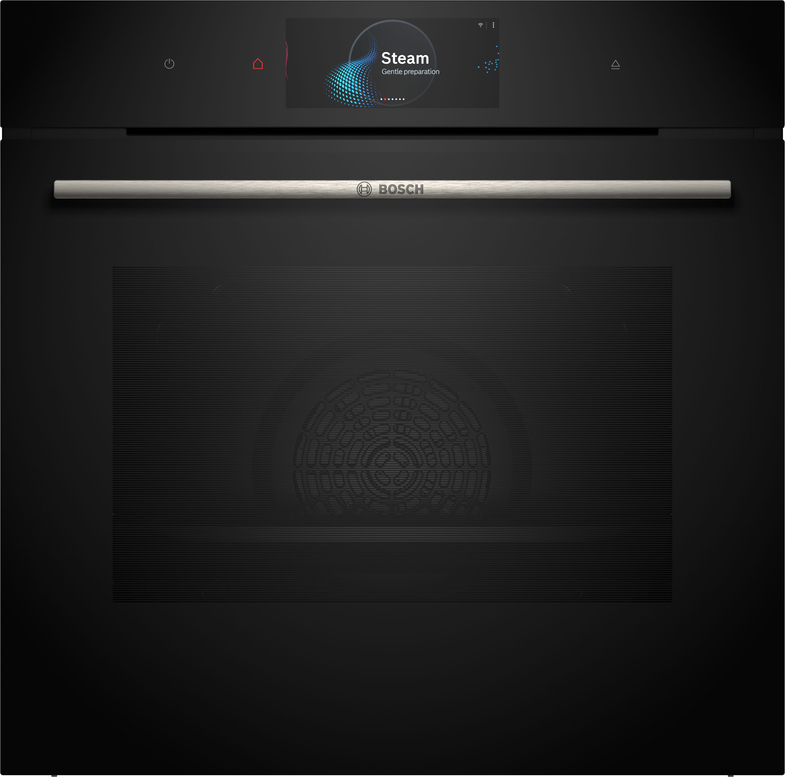 BOSCH Dampfbackofen Serie 8 HSG7384B2, mit Teleskopauszug nachrüstbar