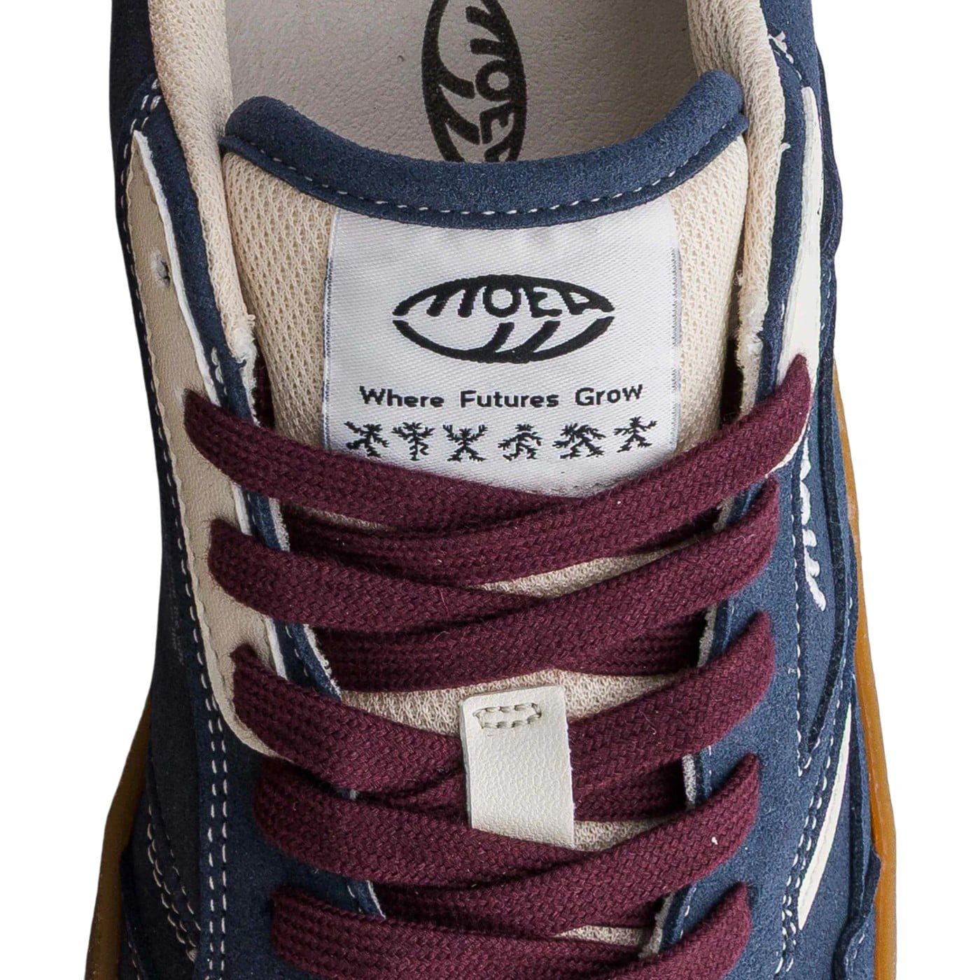 Moea Origin Low - Grapes - dunkelblau Sneaker