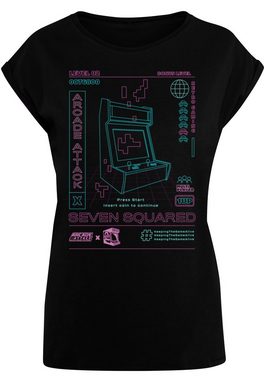 F4NT4STIC T-Shirt Retro Gaming Arcade Attack Print