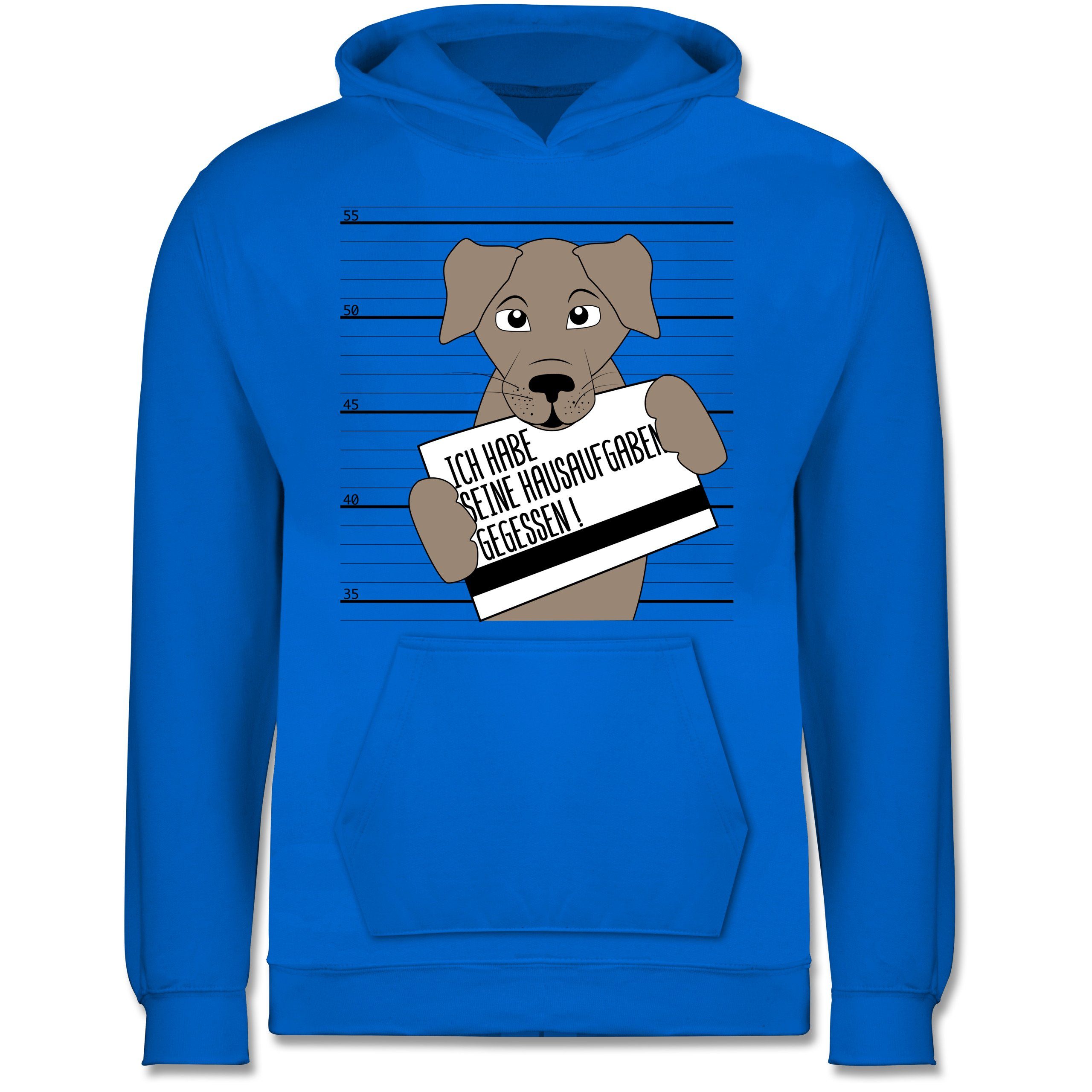 Shirtracer Hoodie »Ich habe seine Hausaufgaben gegessen Hund Kinder Premium Kapuzenpullover