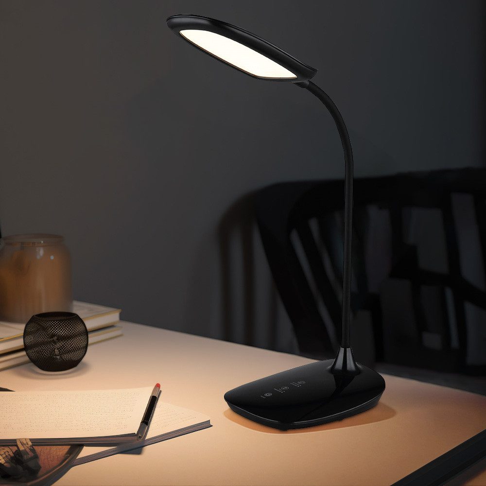 GLOBO LIGHTING Schreibtischlampe, LED-Leuchtmittel fest verbaut, Warmweiß, günstig online kaufen
