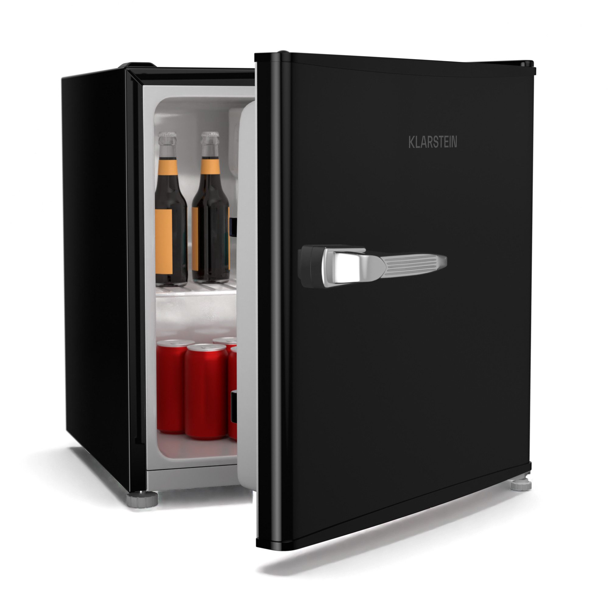 Klarstein Table Top Kühlschrank 10046478, 49.6 cm hoch, 47.4 cm breit, Bier Hausbar Getränkekühlschrank Hotel Mini Fridge