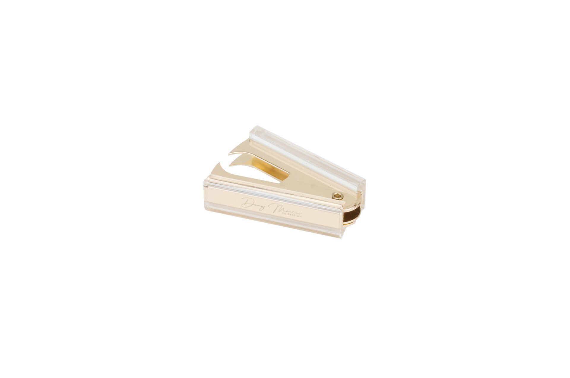 Dany Marcus Heftklammer Heftklammerentferner Acryl Gold