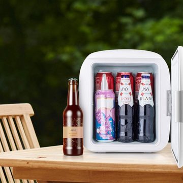 HZRC Table Top Kühlschrank 9 Liter Fridge mit Kühl- und Heizfunktion ‎ASIM090W, für Autos, Privathaushalte, Büros und Schlafsäle
