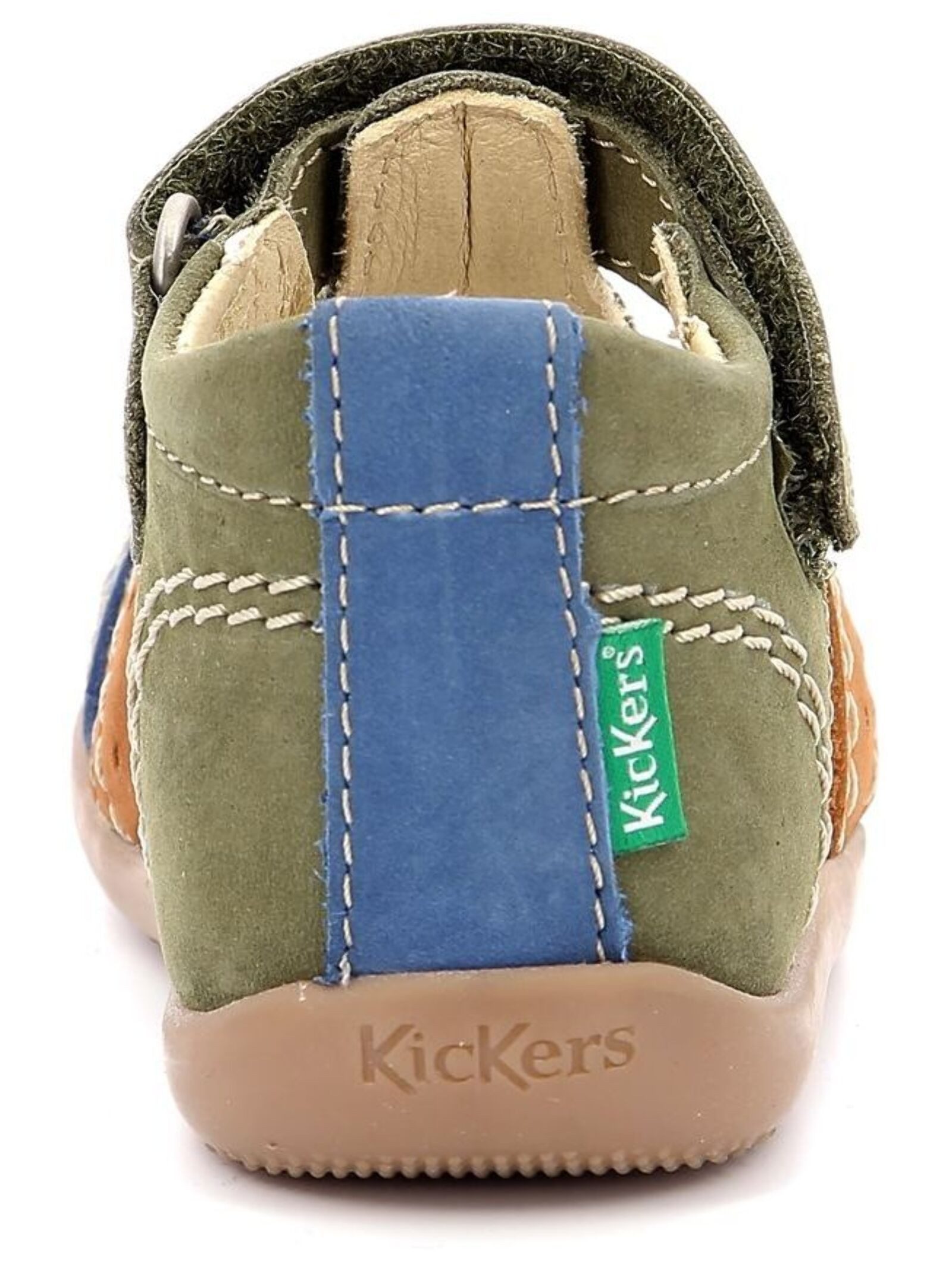 Kickers Sandalen Nubukleder . Riemchensandalette
