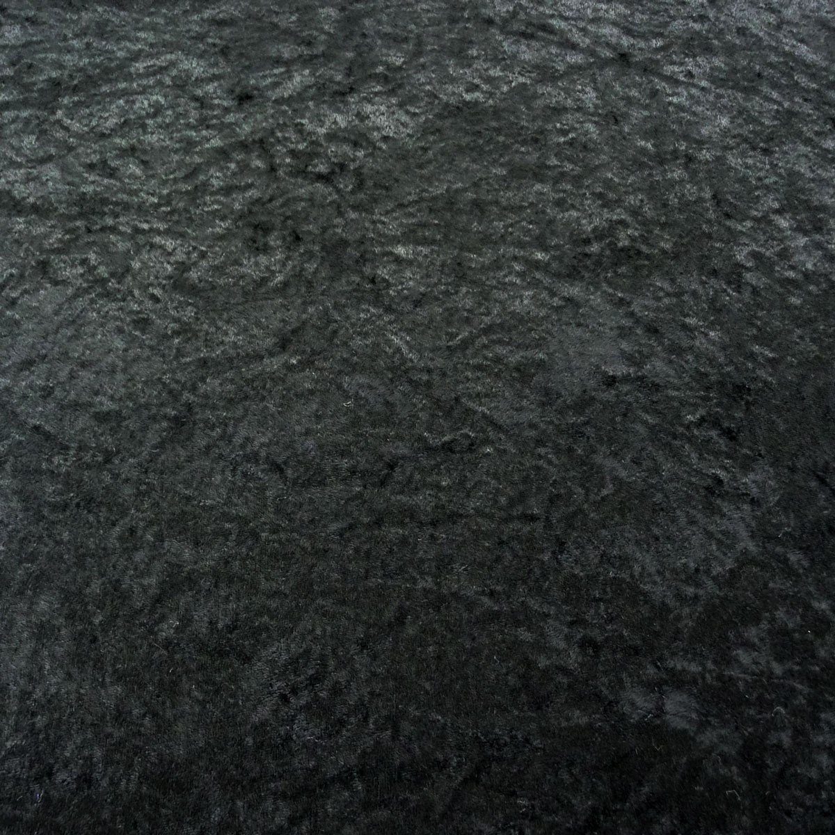 Stoff Samtstoff Kreativstoff Pannesamt einfarbig schwarz 1,5m