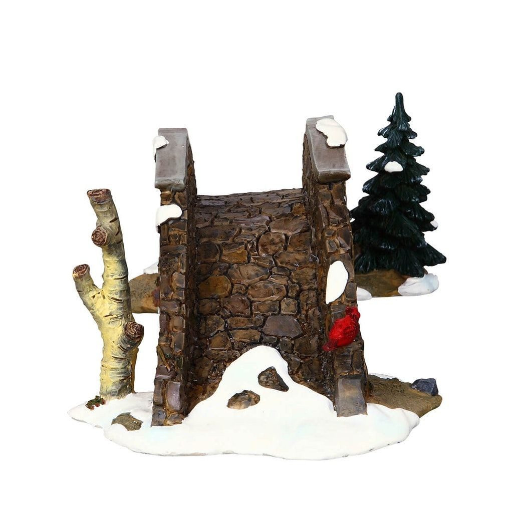 LeMax Weihnachtsdorf Alte Steinbrücke / Lemax Olde Stone Bridge 03328