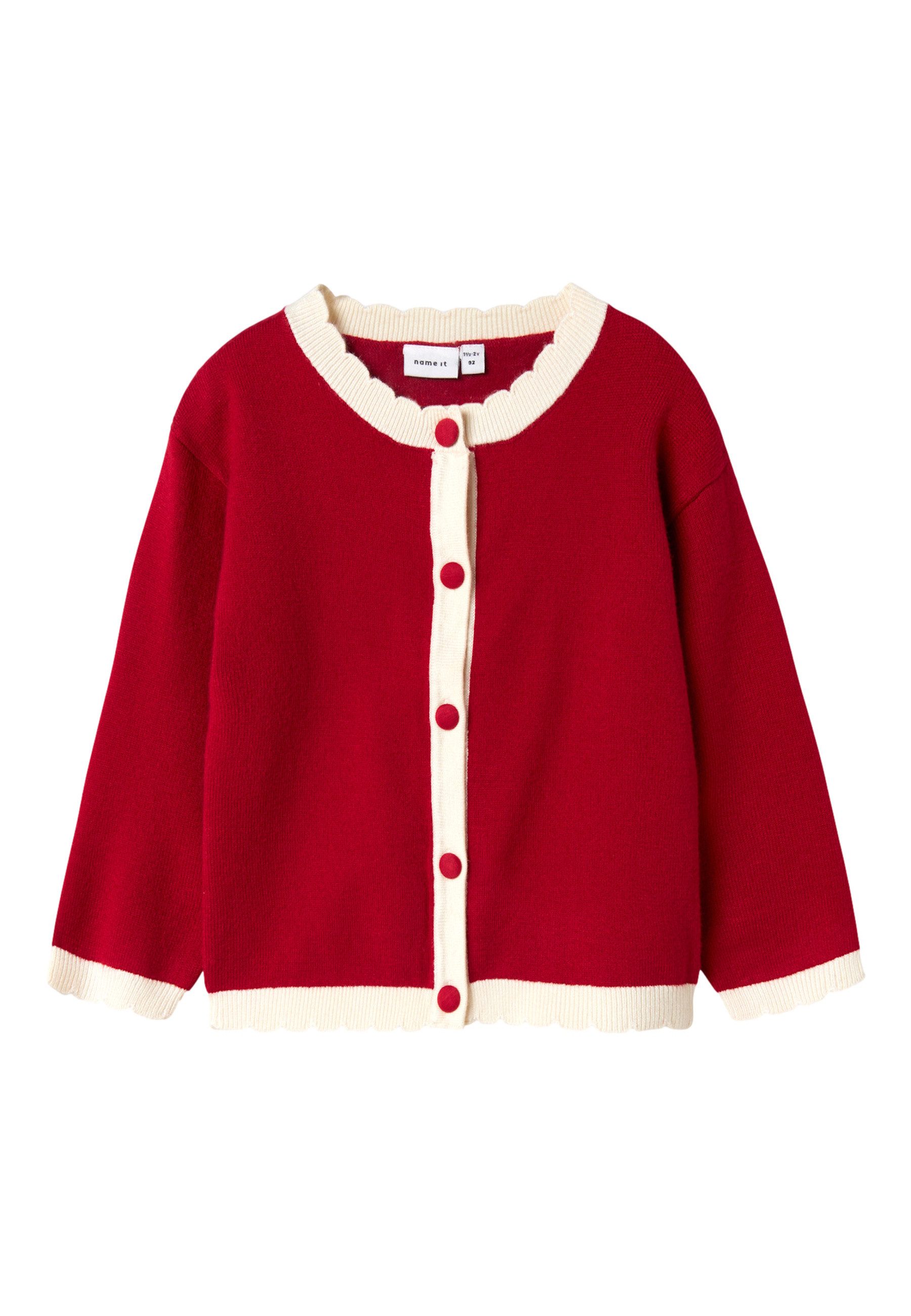 Name It Sweatjacke Jacke ALBO Strickjacke (1-tlg)