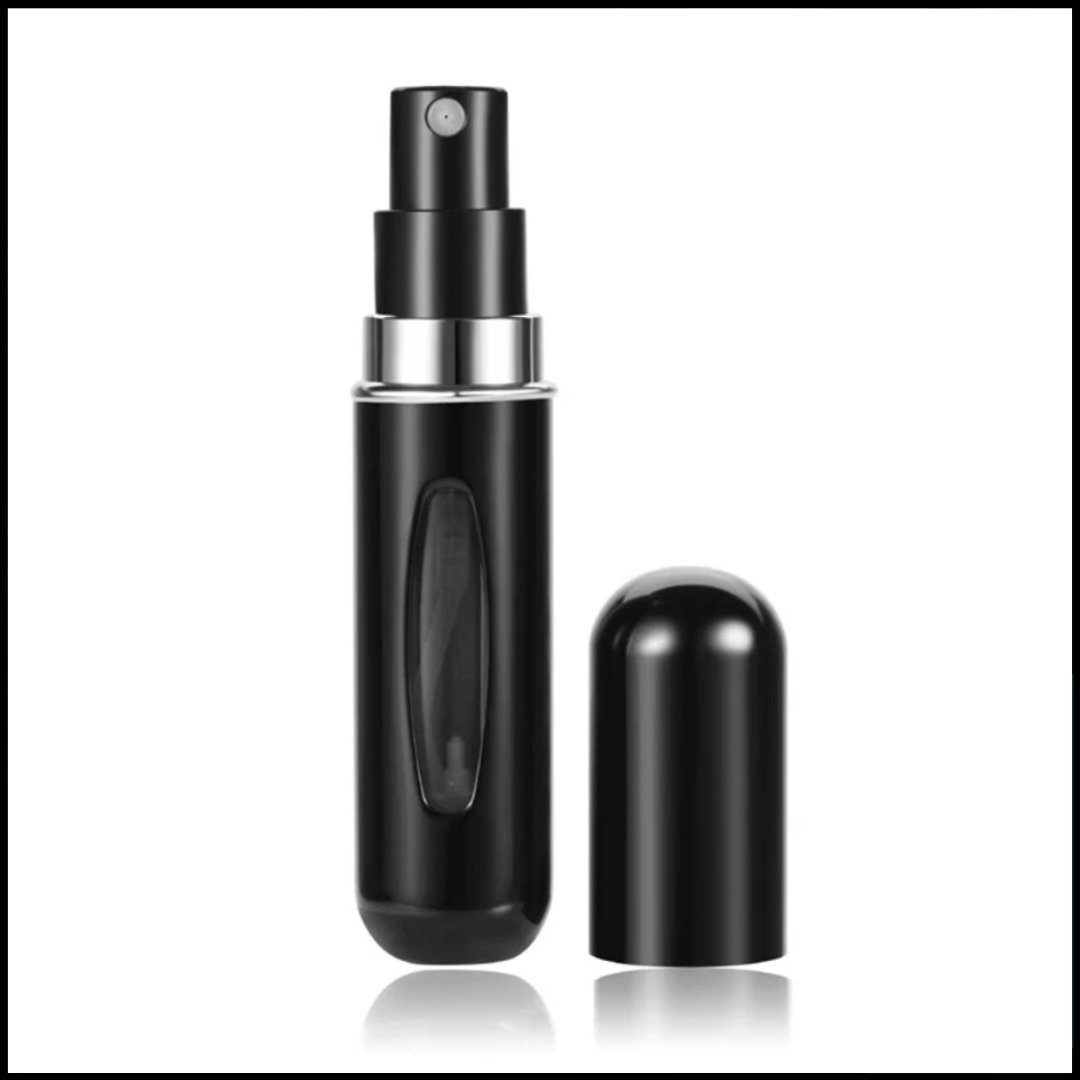 Nova Home Parfümzerstäuber Nachfüllbare Parfüm Flasche Mini Sprühflasche mit Fenster 5ml, für Unterwegs & Reisen