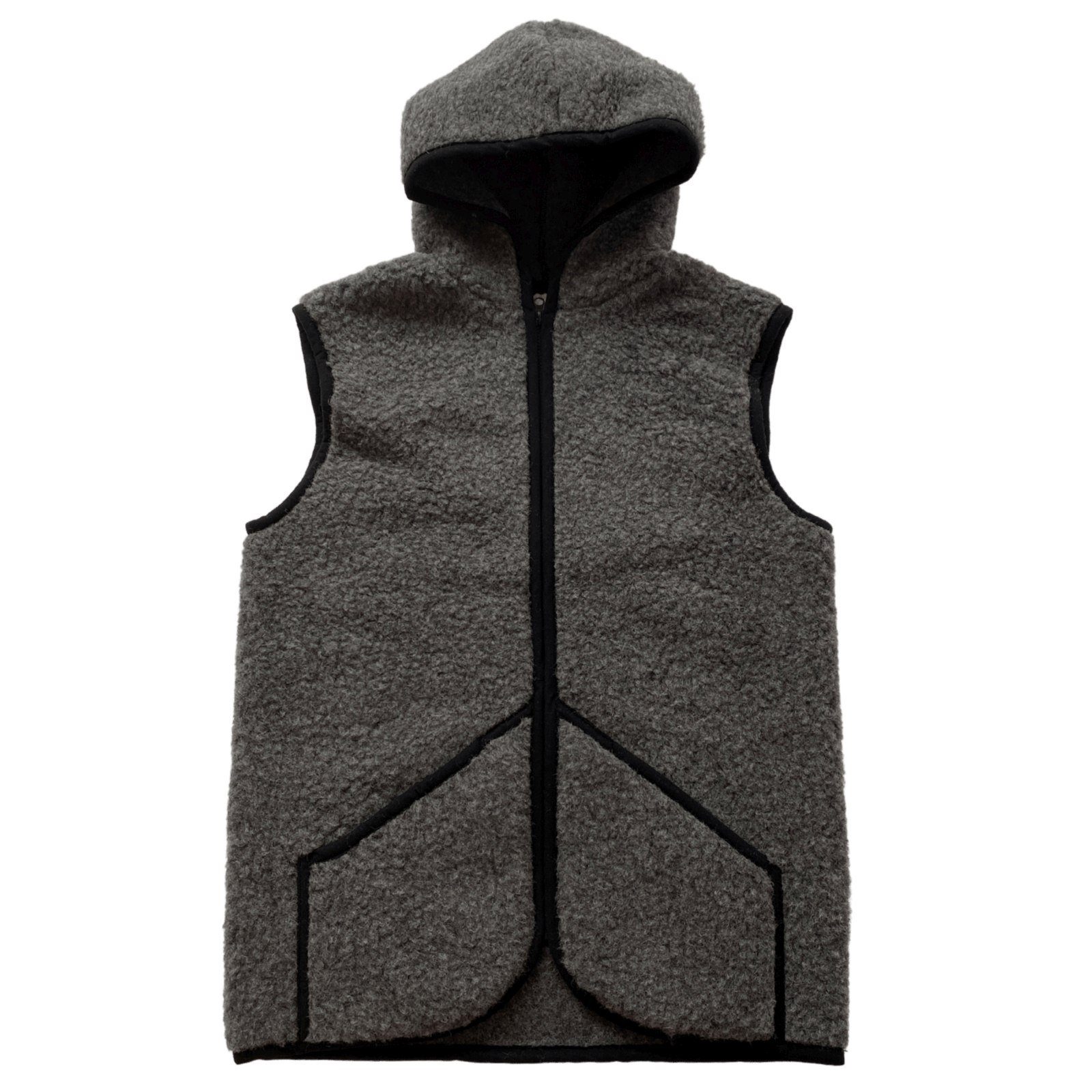 Hollert Longweste Wollweste Tafara Unisex Merinowolle günstig online kaufen