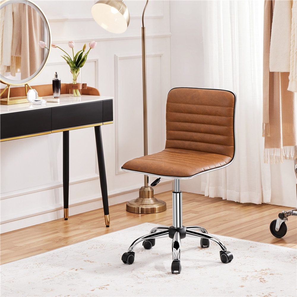 Yaheetech Drehstuhl, Bürostuhl Schreibtischstuhl aus Kunstleder, höhenverst günstig online kaufen