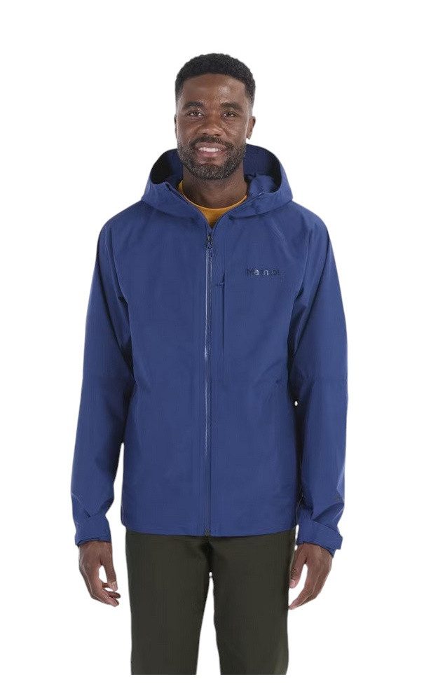 Marmot Funktionsjacke Regenjacke Waypoint Gore-Tex (wasserdicht, winddicht) blau Herren